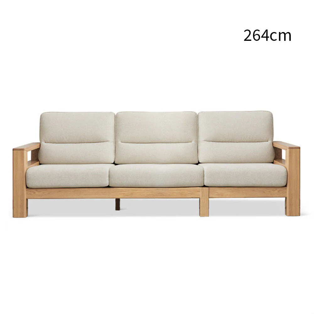 Antillo Natural Solid Ash Sofa - Image 17