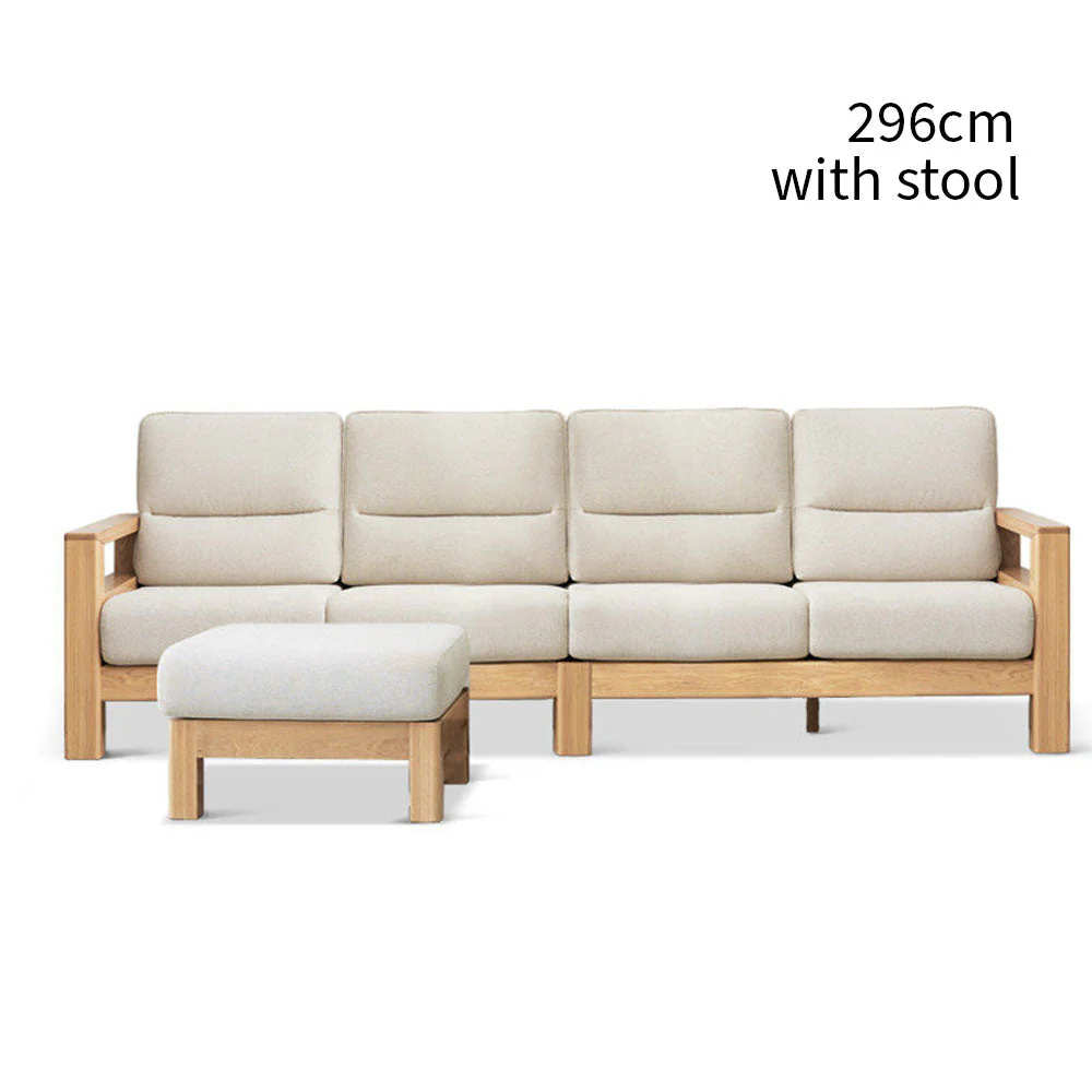 Antillo Natural Solid Ash Sofa - Image 20