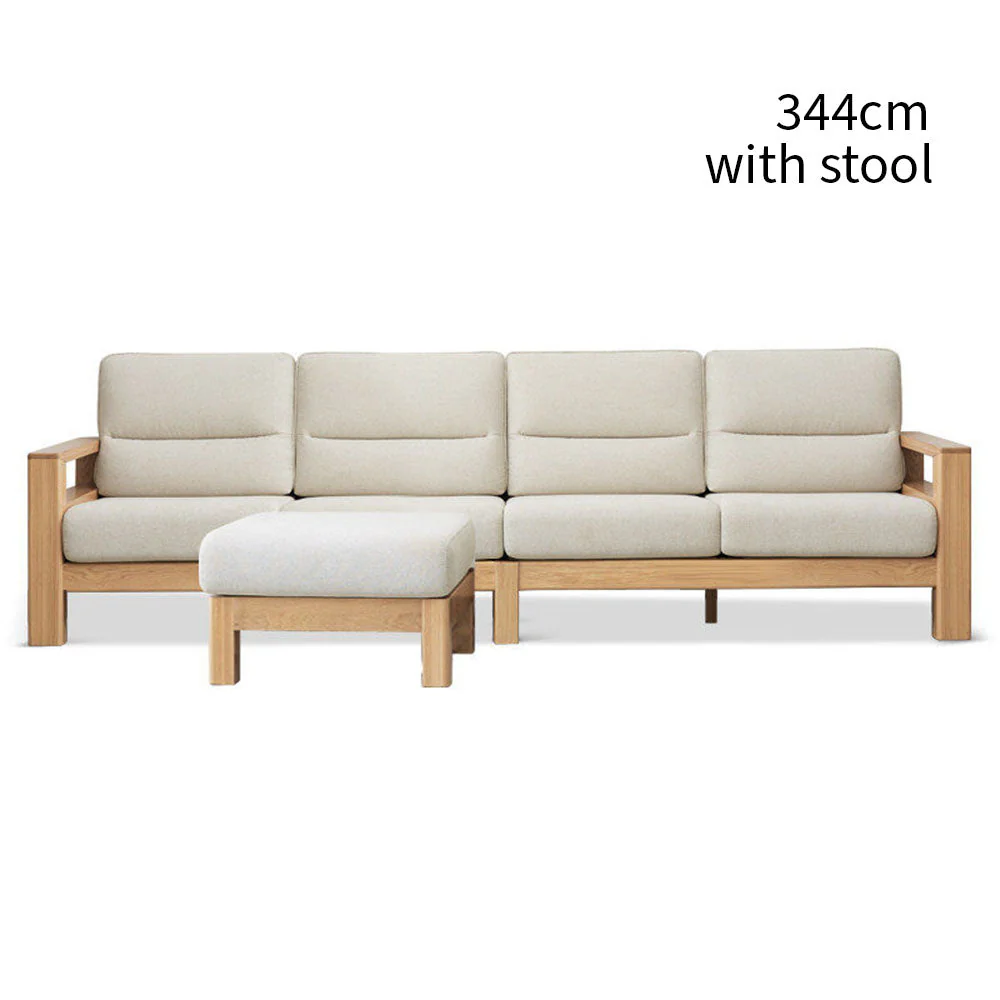 Antillo Natural Solid Ash Sofa - Image 24
