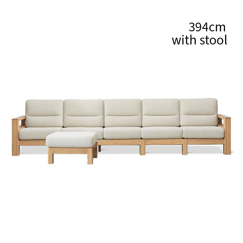 Antillo Natural Solid Ash Sofa - Image 26