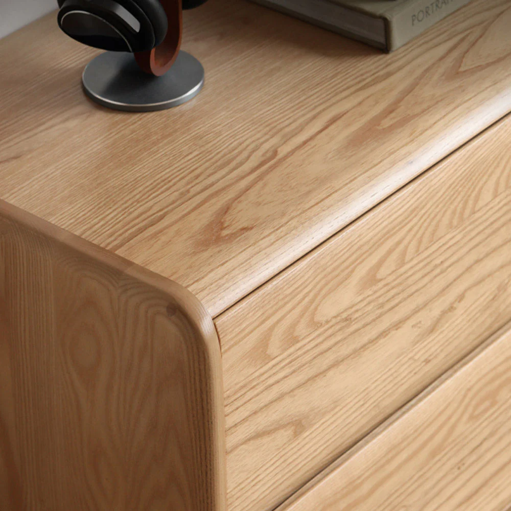 Ardea Natural Solid Ash Floor-Standing Entertainment Unit - Image 3