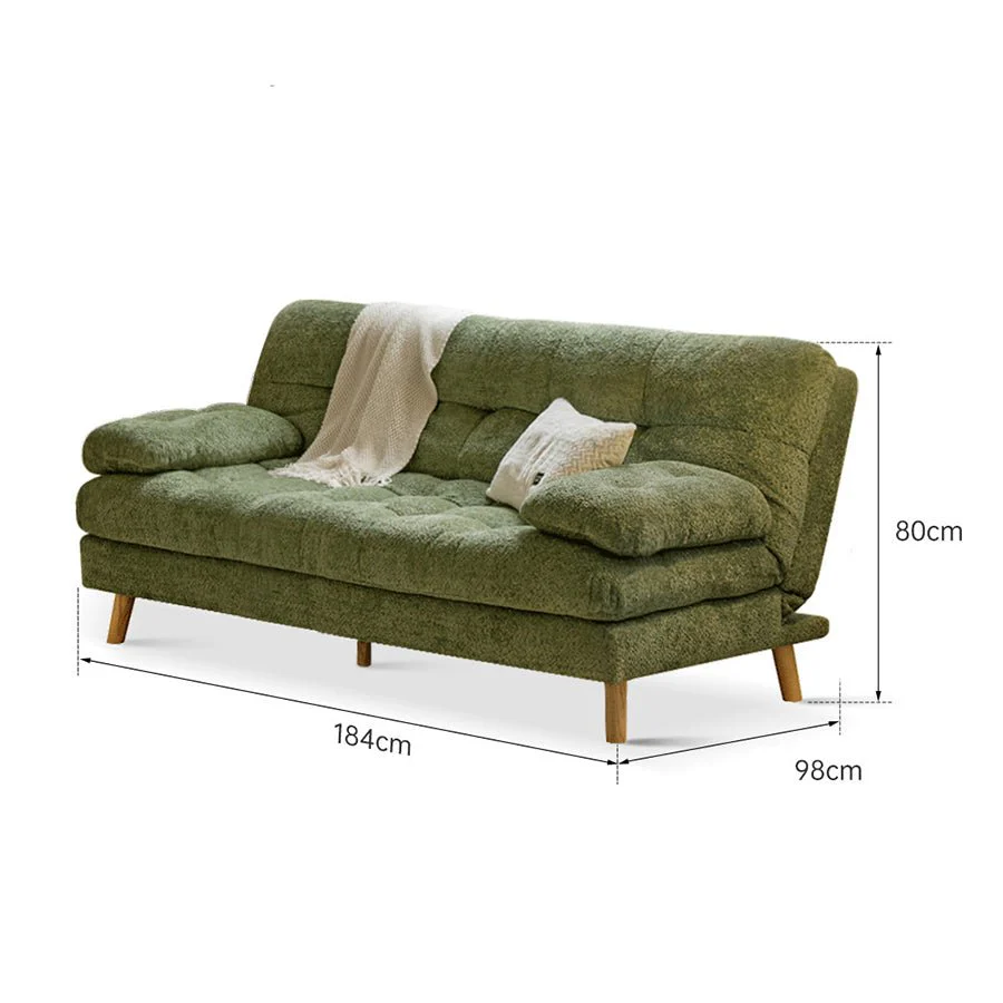Arild Faux Shearling Sofa Bed - Image 6