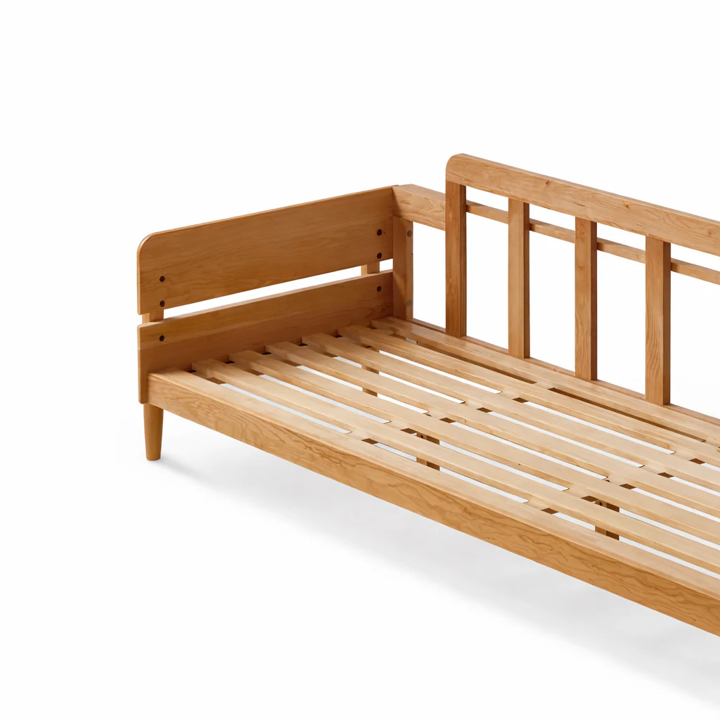 Arsoli Natural Solid Cherry Sofa - Image 10
