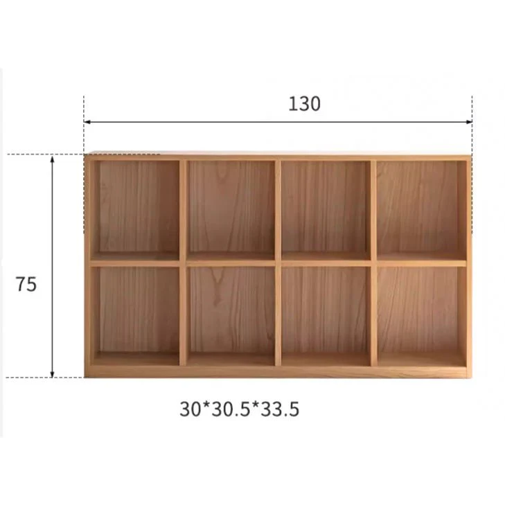 Asele Natural Solid Oak Modular Wall Shelves - Image 16