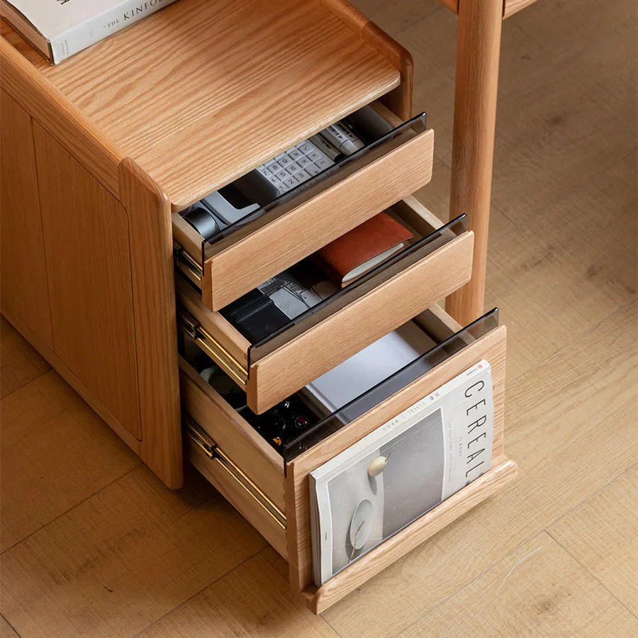 Auty Solid Wood Movable Small Side Table - Image 9