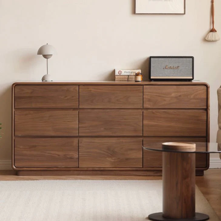 Baileys Solid Walnut Chest of Drawers - Image 2