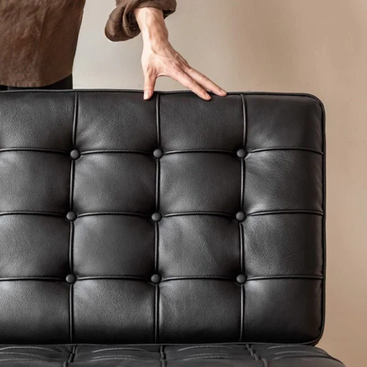 Bergdala Genuine Leather Leisure Chair - Image 4