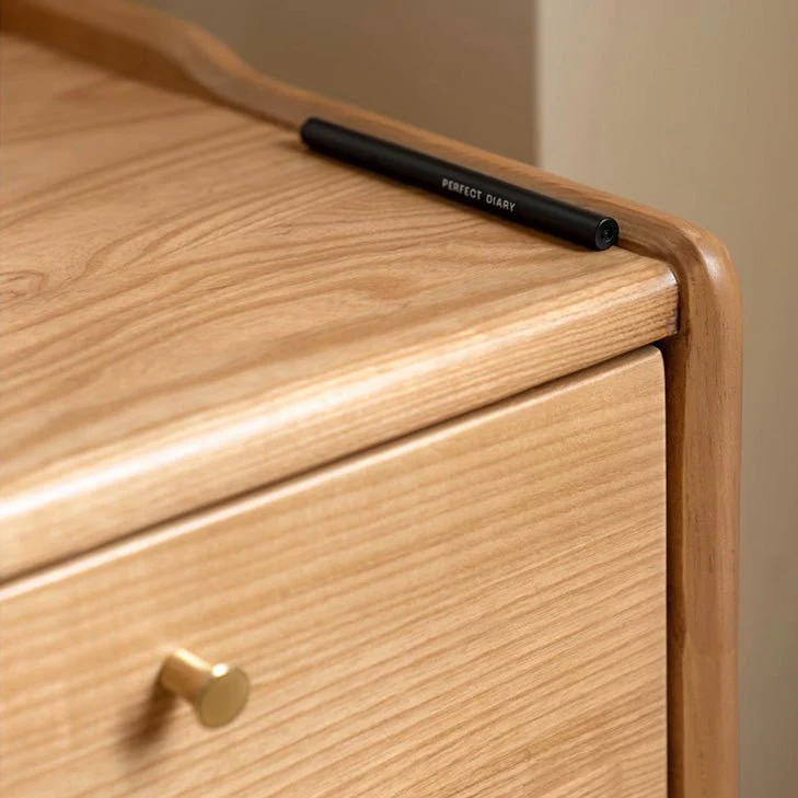 Beverley Natural Solid Ash Dressing Table - Image 6