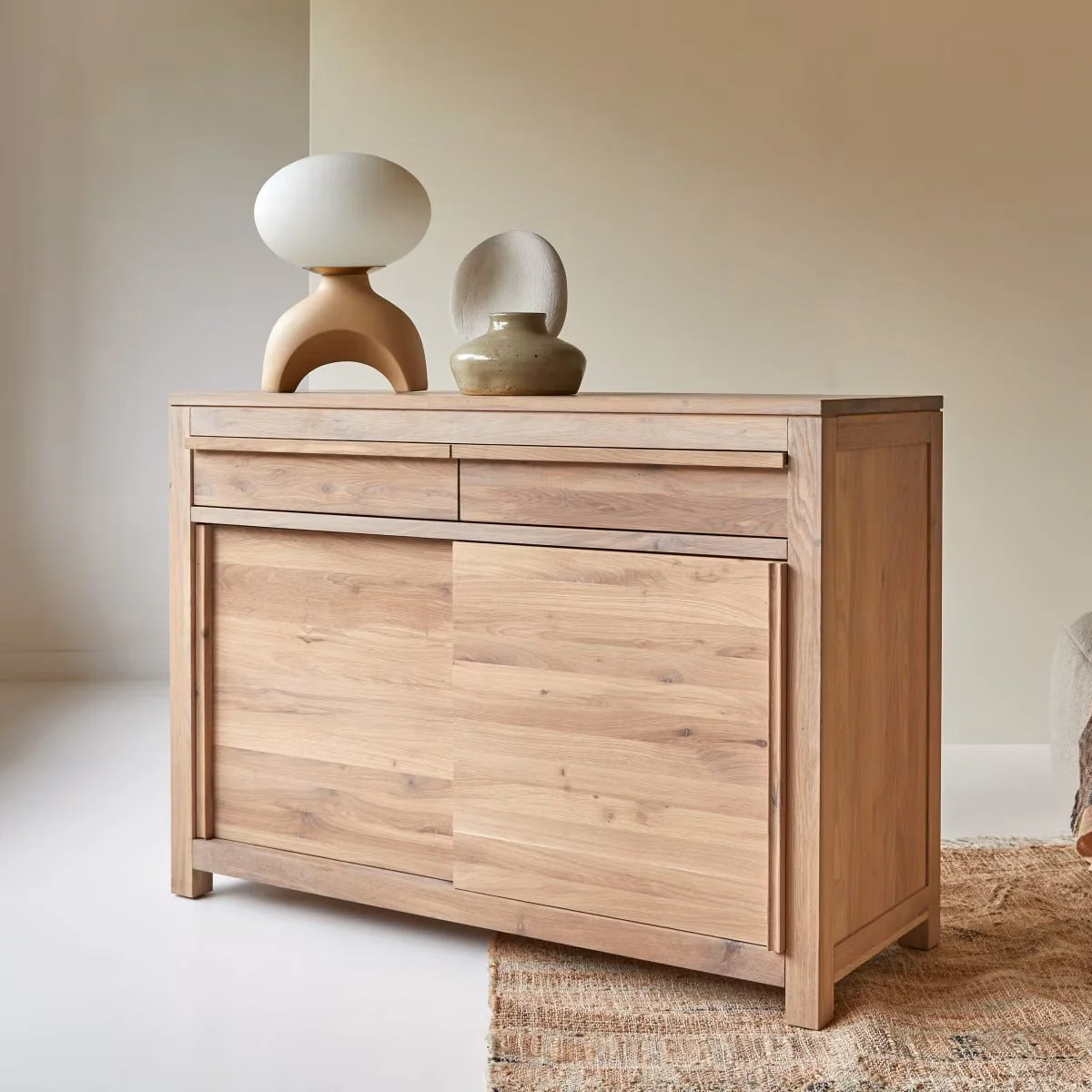 Birsta Solid Oak Sideboard - Image 3