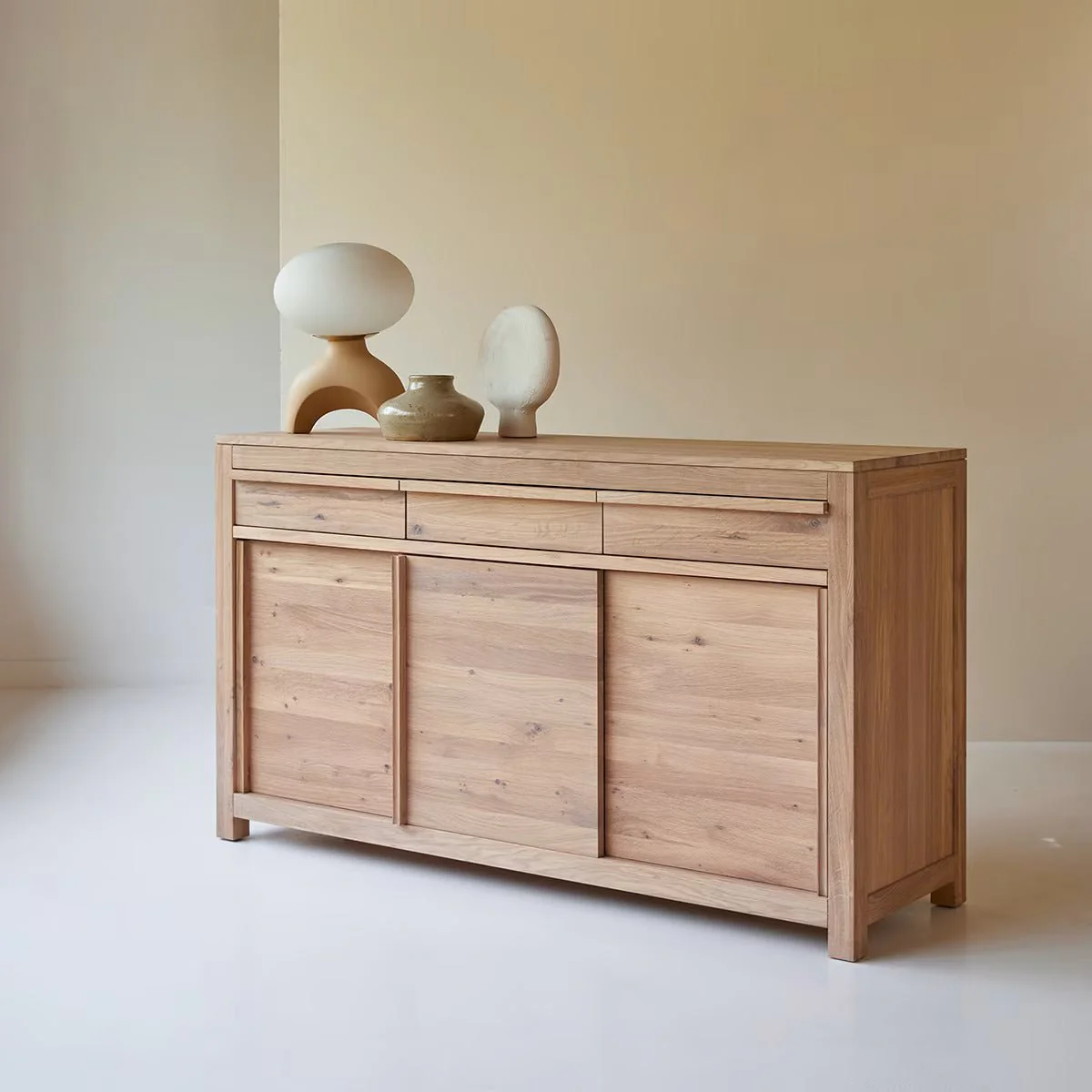 Birsta Solid Oak Sideboard - Image 4