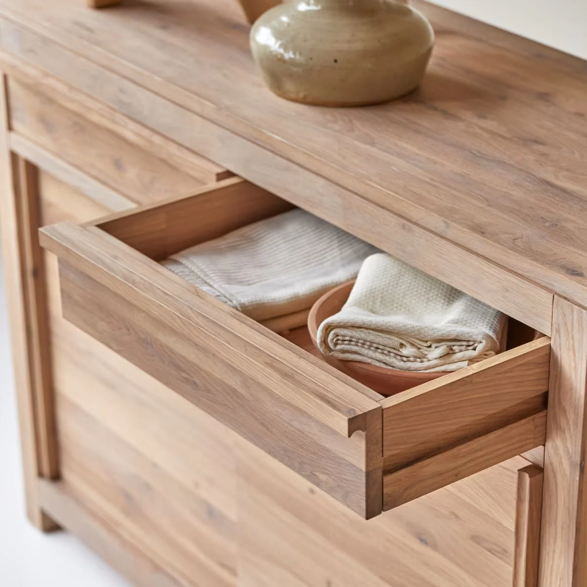 Birsta Solid Oak Sideboard - Image 6