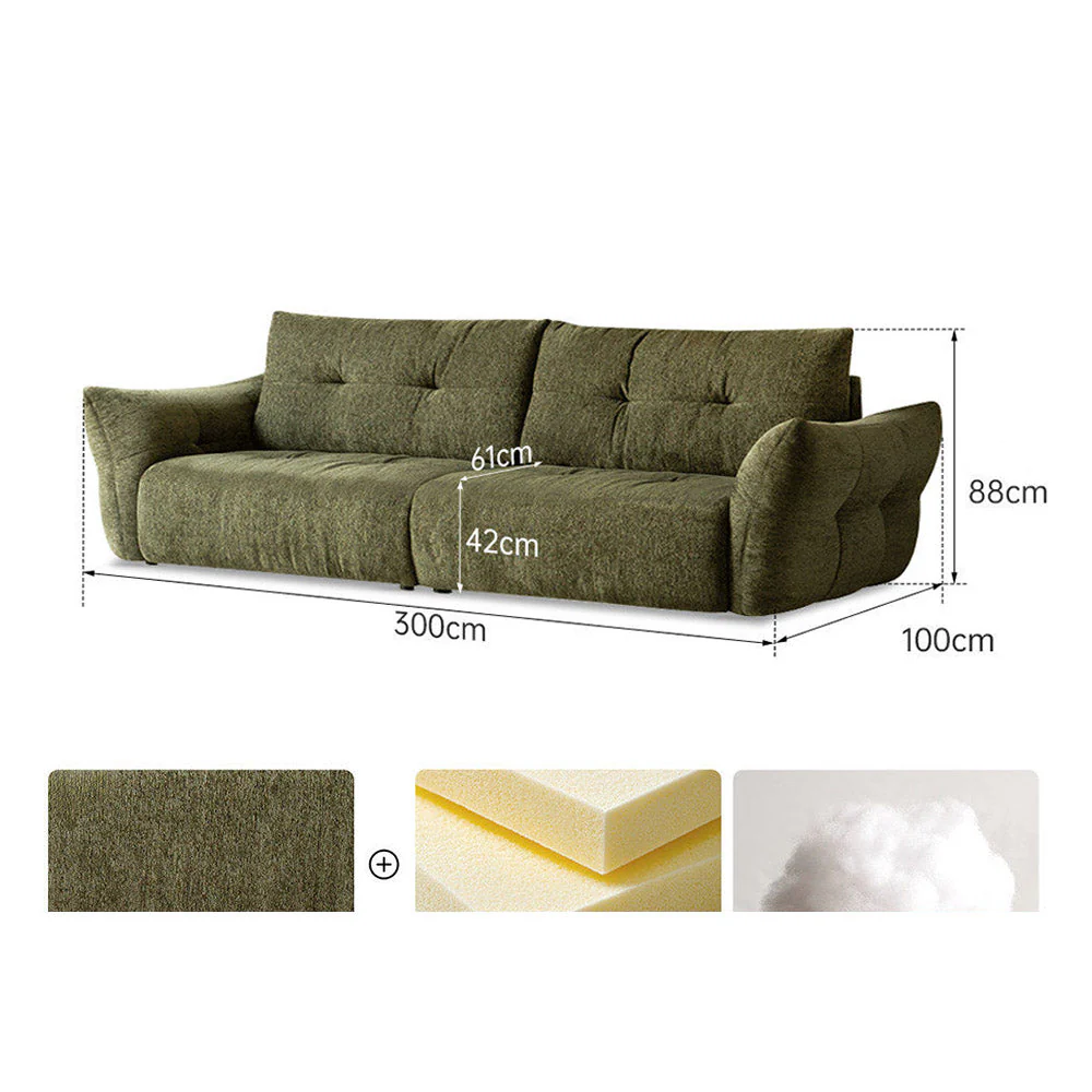 Blancas Chenille Sofa - Image 11
