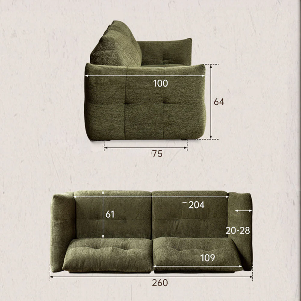 Blancas Chenille Sofa - Image 13
