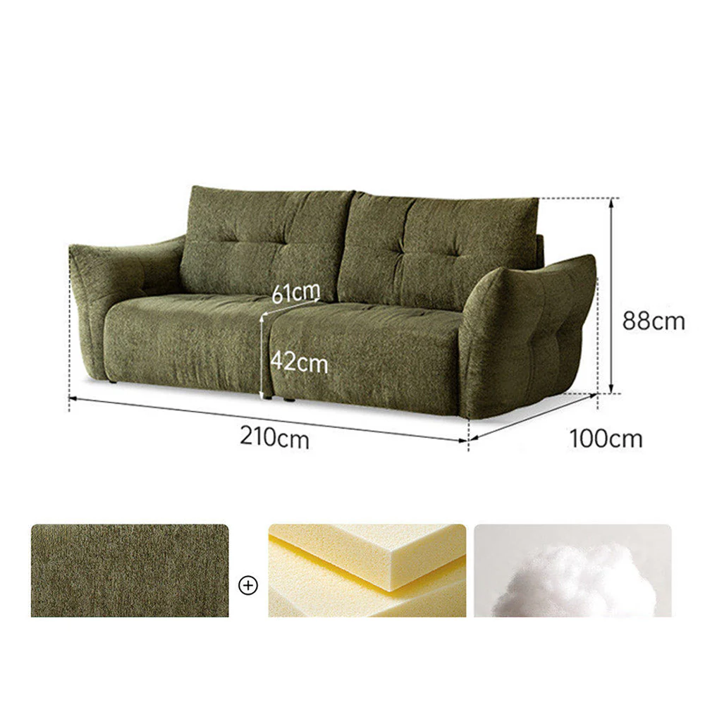 Blancas Chenille Sofa - Image 7