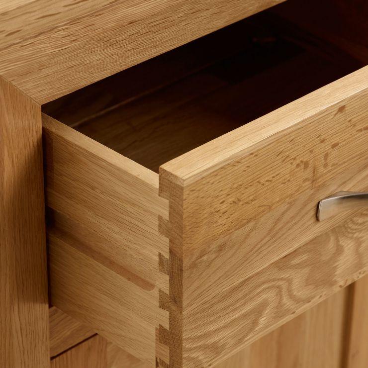 Chamfer Solid Oak 2 over 3 Chest of Drawers - Image 5