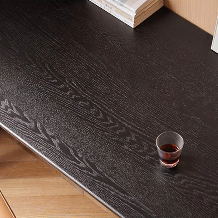 Charcoal Solid Oak Dining Table - Image 3
