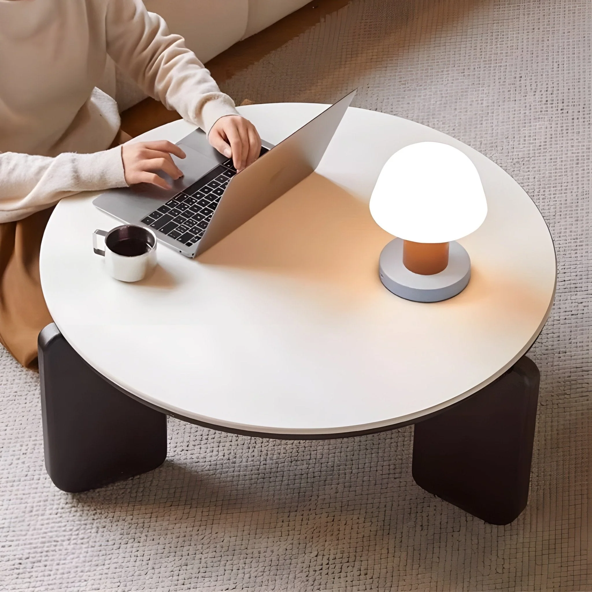 Citta Solid Oak Coffee Table - Image 4