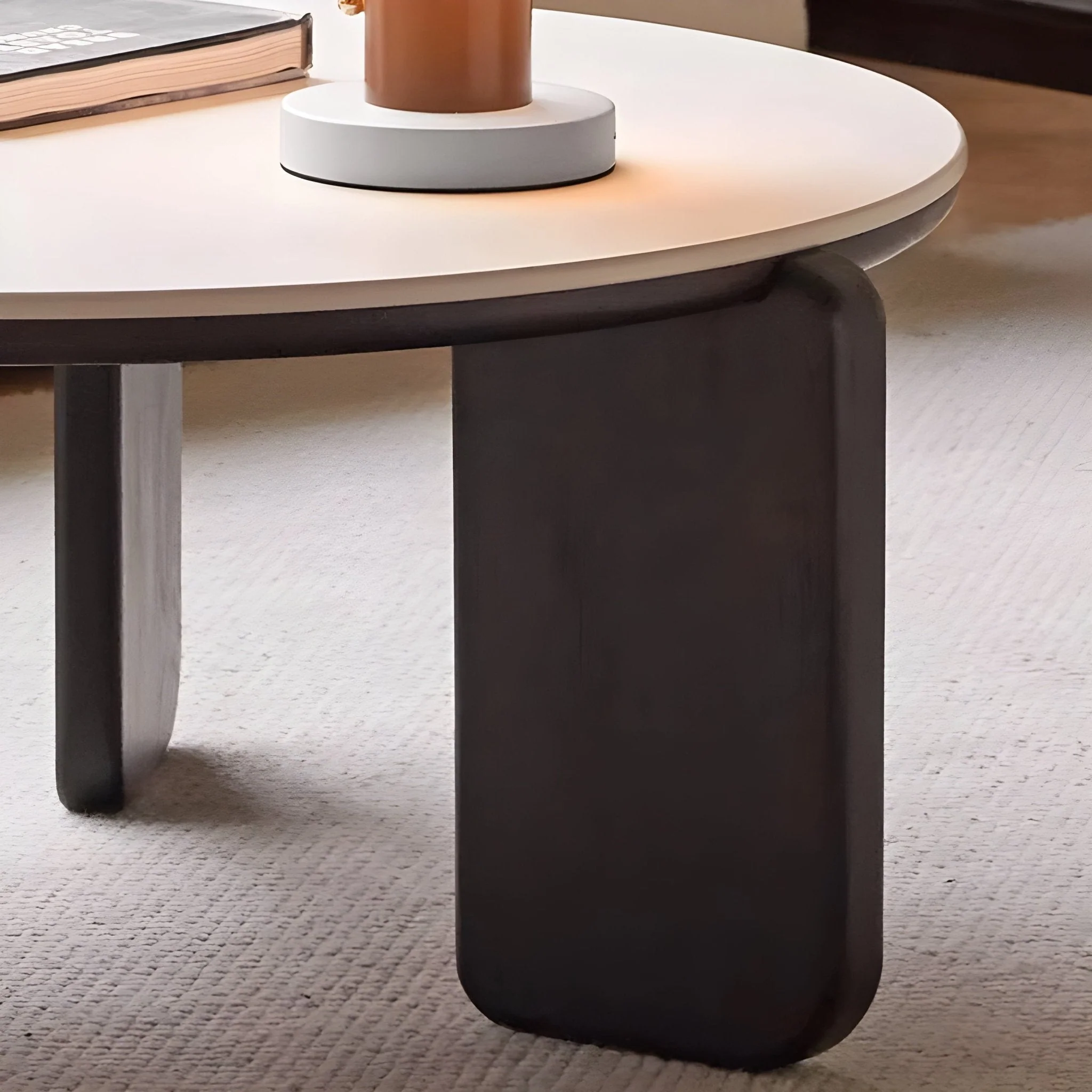 Citta Solid Oak Coffee Table - Image 6