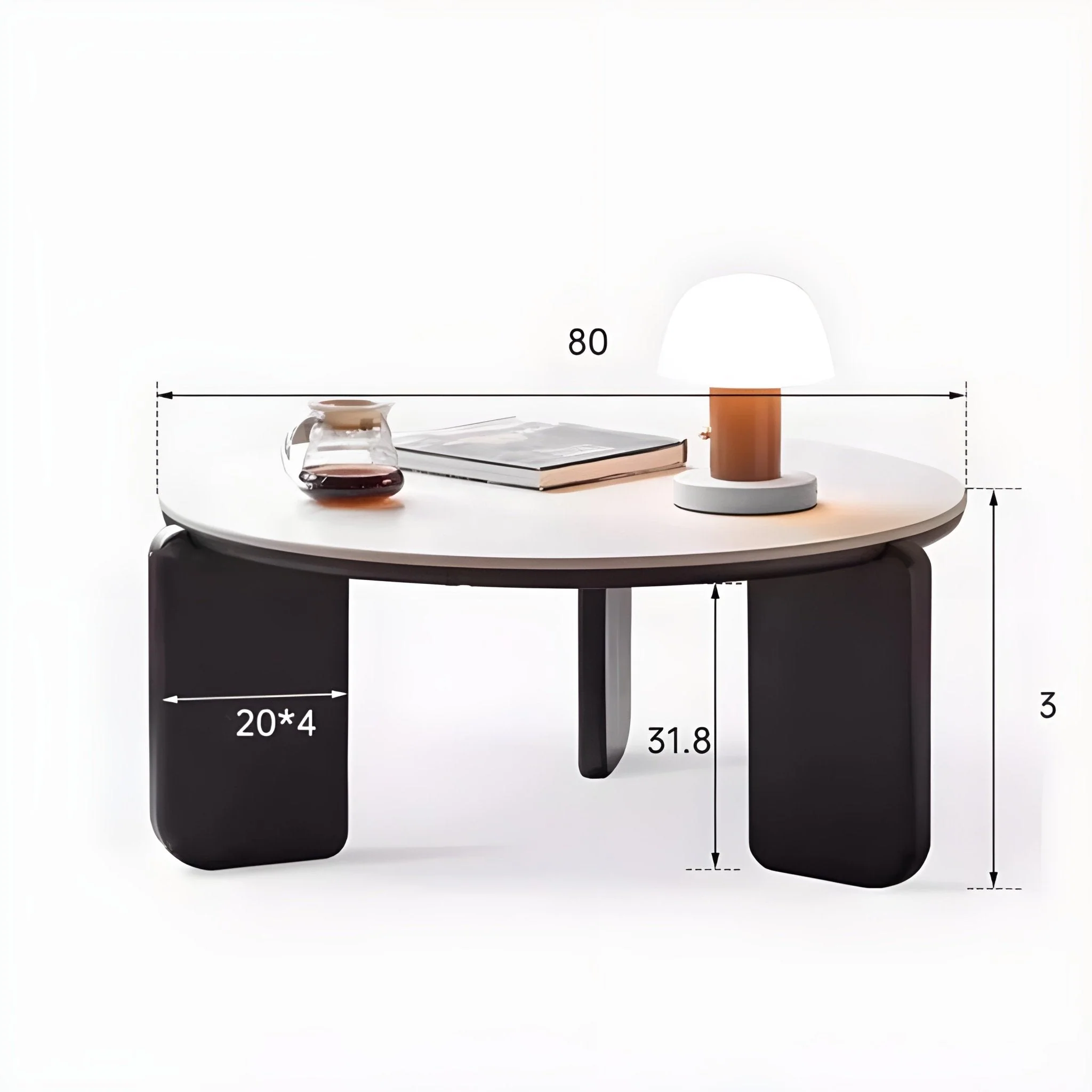 Citta Solid Oak Coffee Table - Image 7