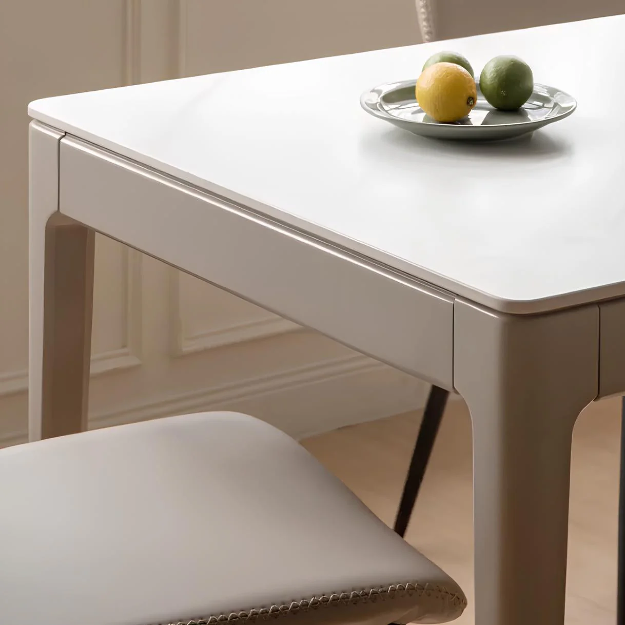 Daejeon Tulip Poplar Painted Dining Table - Image 7