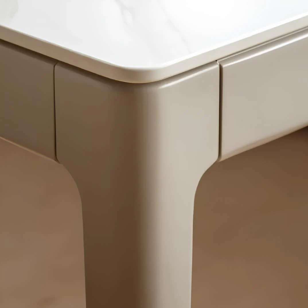 Daejeon Tulip Poplar Painted Dining Table - Image 8