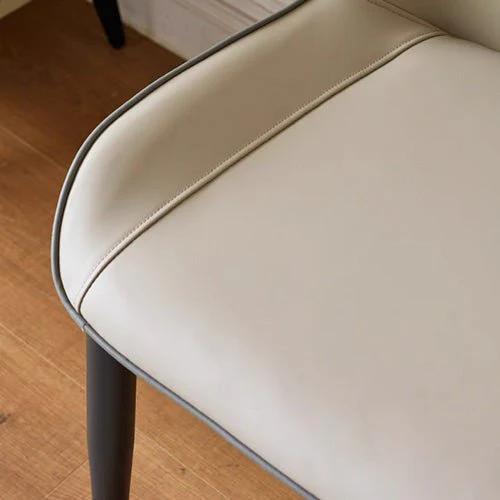 Eden Design Luxe Faux Leather Dining Chair - Image 5