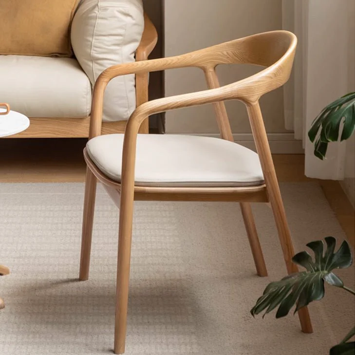 Essen Natural Solid Ash Dining Leisure Chair - Image 2