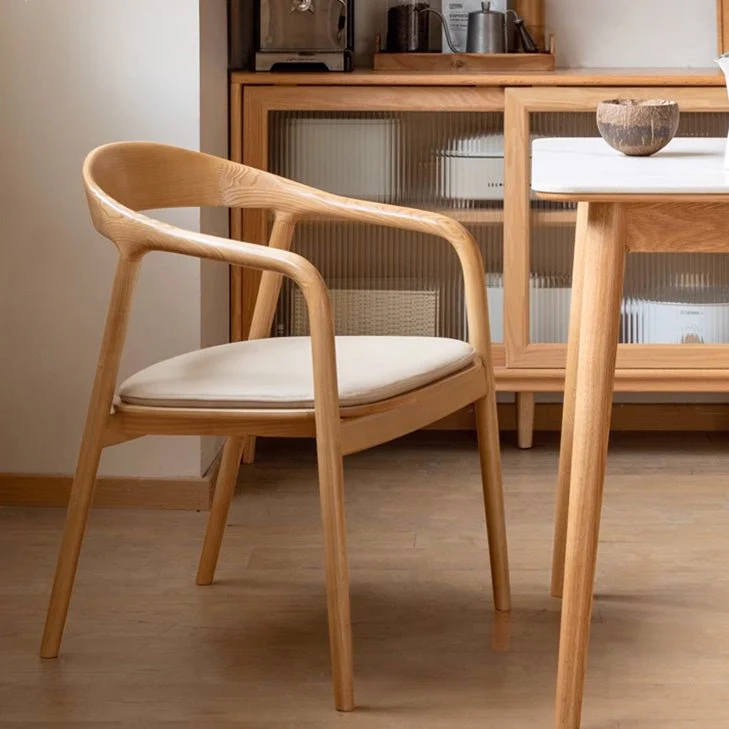 Essen Natural Solid Ash Dining Leisure Chair - Image 3