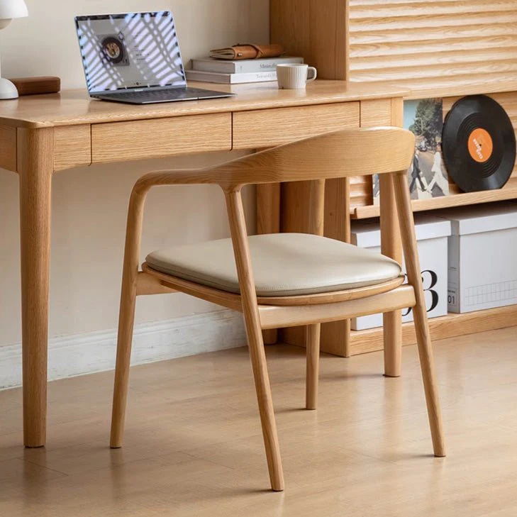 Essen Natural Solid Ash Dining Leisure Chair - Image 4
