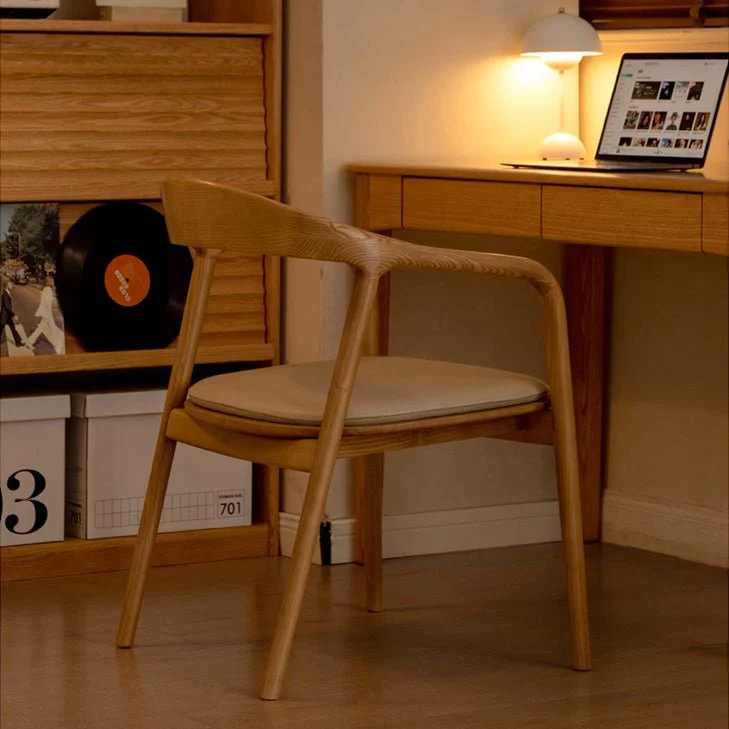 Essen Natural Solid Ash Dining Leisure Chair - Image 6