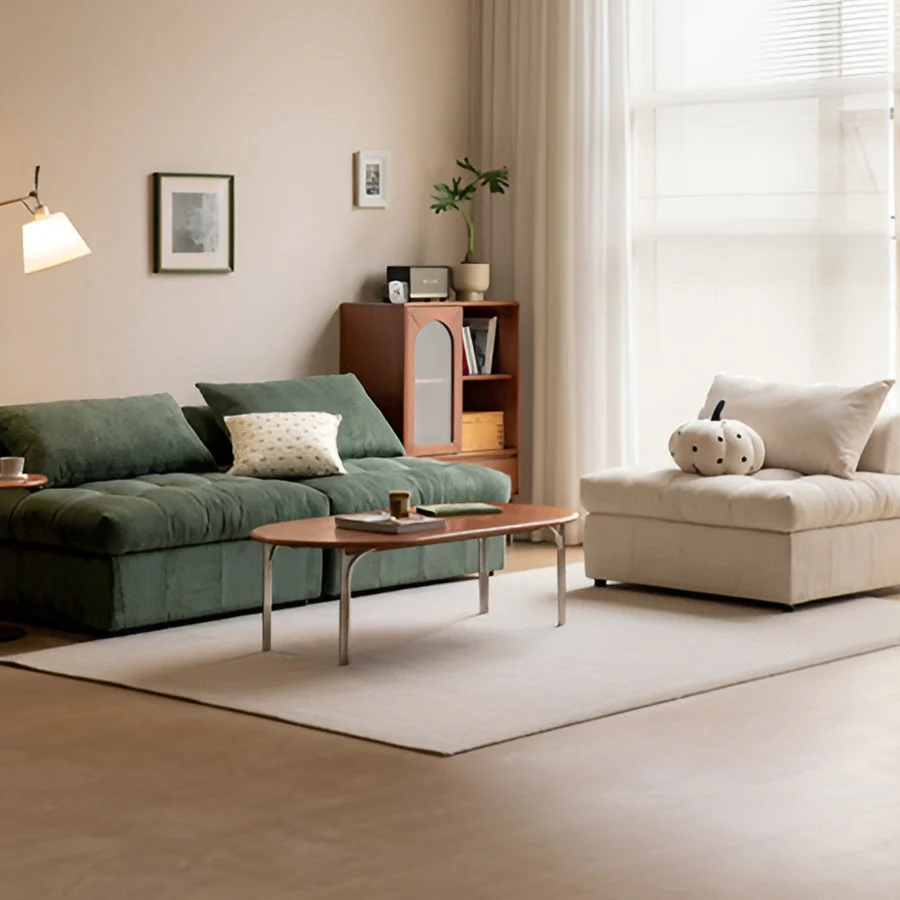 Flexi Modular Pure Comfort Plush Corduroy Sofa - Image 3