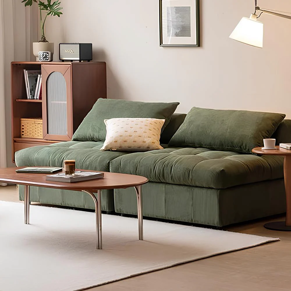 Flexi Modular Pure Comfort Plush Corduroy Sofa - Image 5