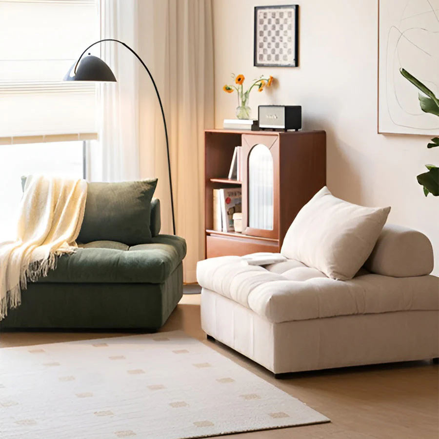 Flexi Modular Pure Comfort Plush Corduroy Sofa - Image 6