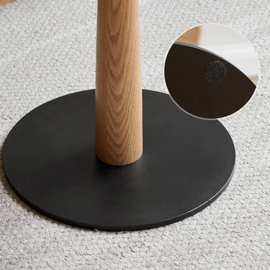 Garwood Solid Hardwood Round Side Table - Image 8