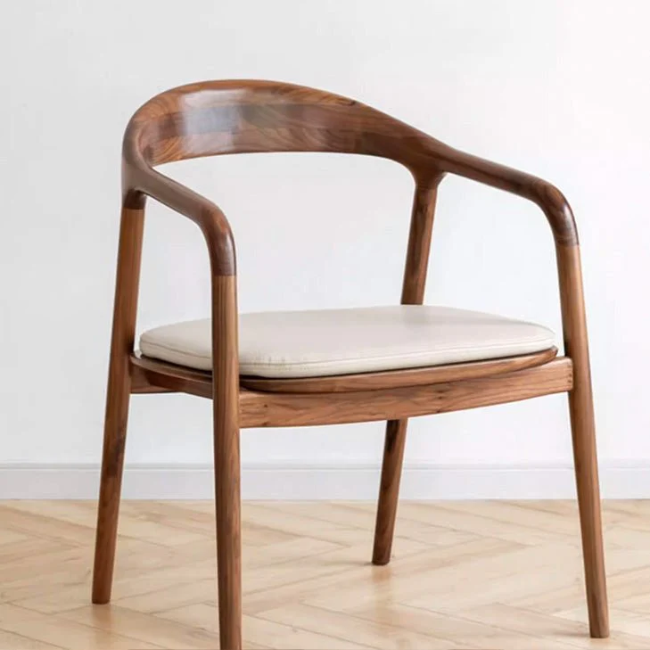 Hanson Solid Walnut Dining Chair - Image 3