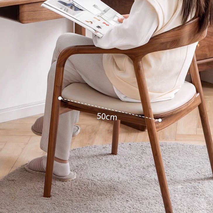 Hanson Solid Walnut Dining Chair - Image 4