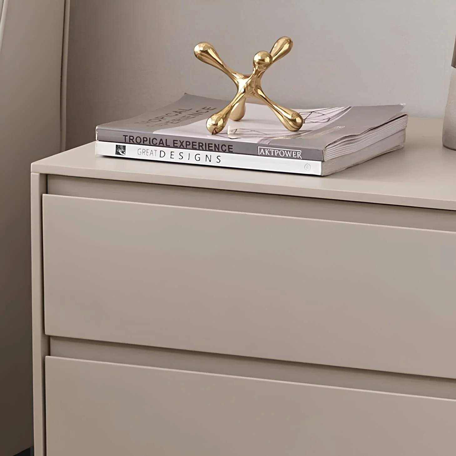 Helsingborg Natural Solid Wood Large Bedside Table - Image 7