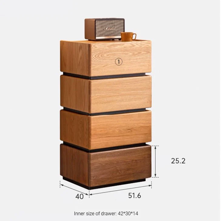 Herman Mix Timber Modular Chest of Drawers - Image 8