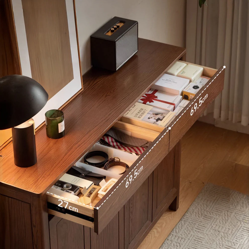 Humbie Natural Solid Ash Shoe Cabinet - Image 12