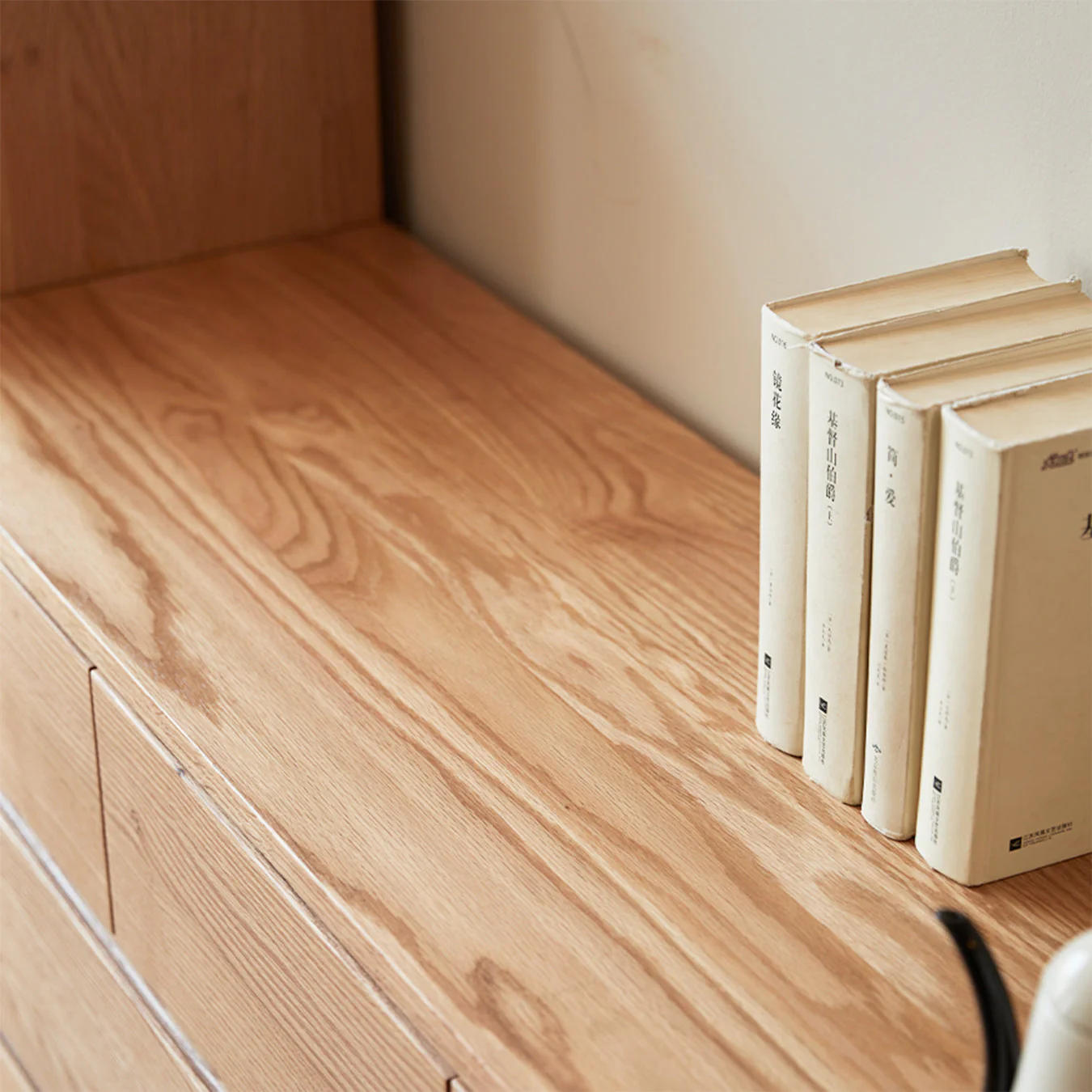 Humbie Natural Solid Oak 3+4 Chest of Drawers - Image 9