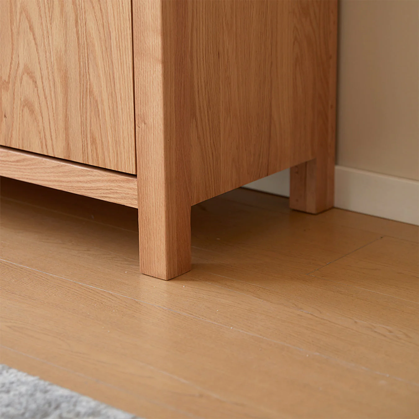 Humbie Natural Solid Oak Large Sideboard - Image 7