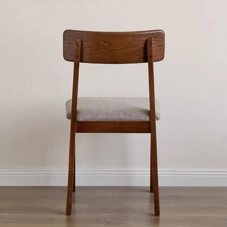 Humbie Solid Walnut Dining Chair - Image 3