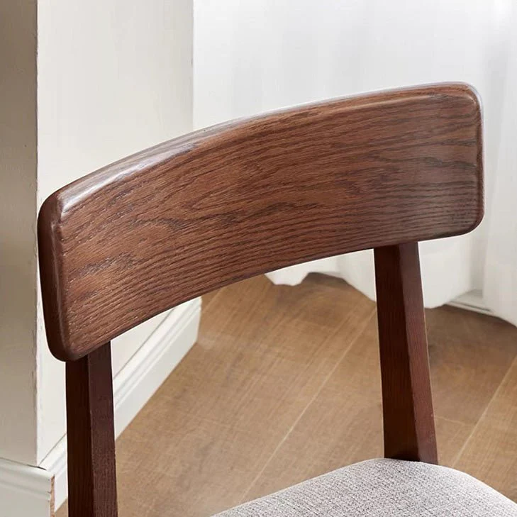 Humbie Solid Walnut Dining Chair - Image 4