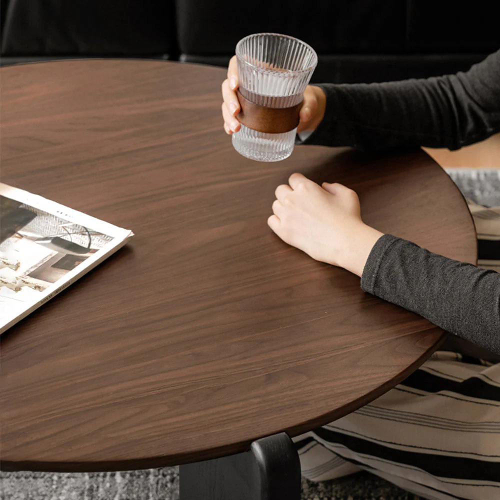 Jelling Natural Solid Walnut Coffee Table Set - Image 11