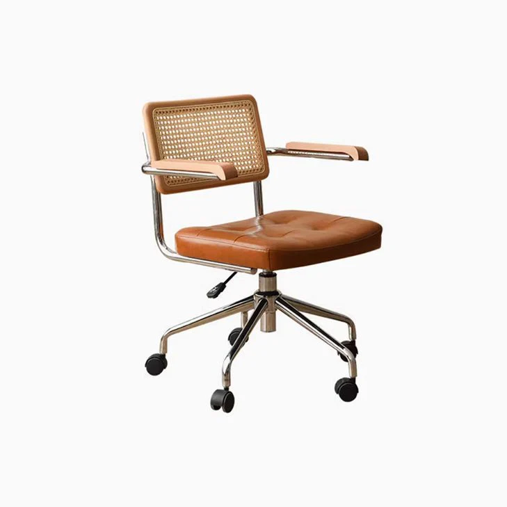 Kassel Rattan Study Office Chair - Image 10