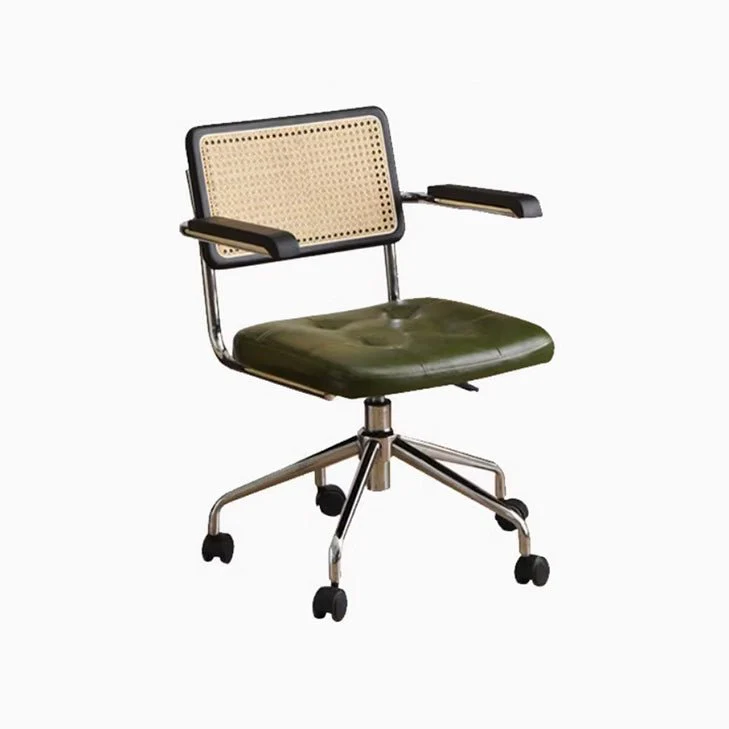 Kassel Rattan Study Office Chair - Image 13