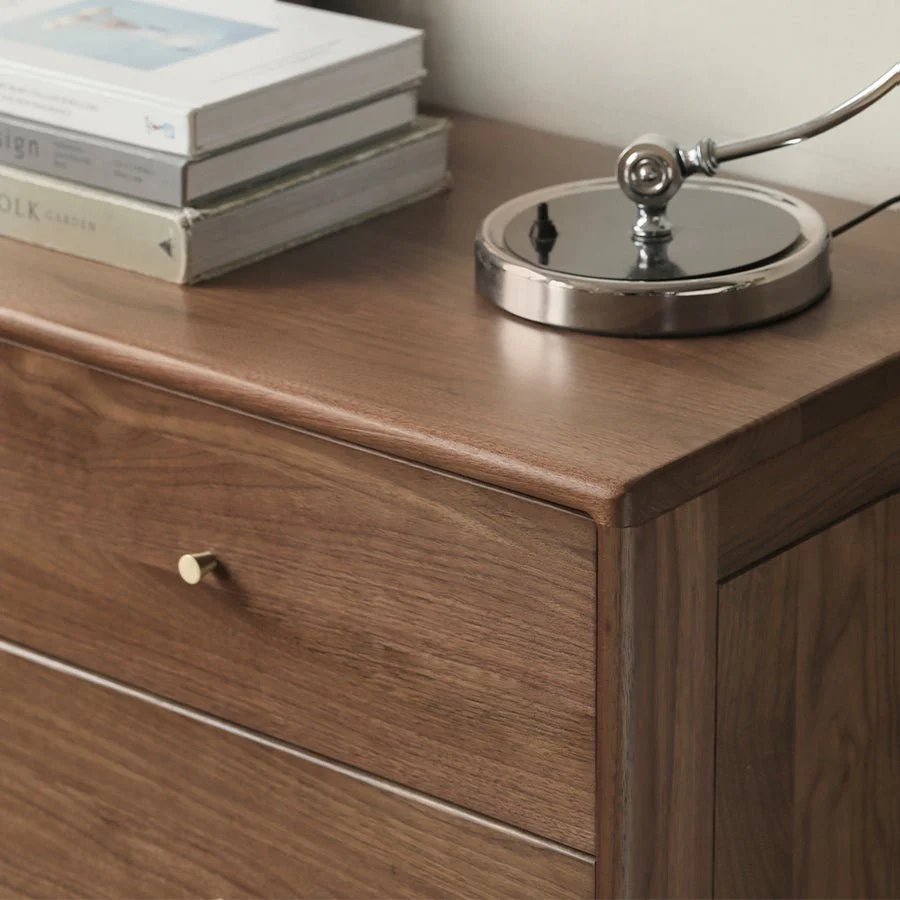 Kearny Solid Walnut Chest of 9 Drawers - Image 3