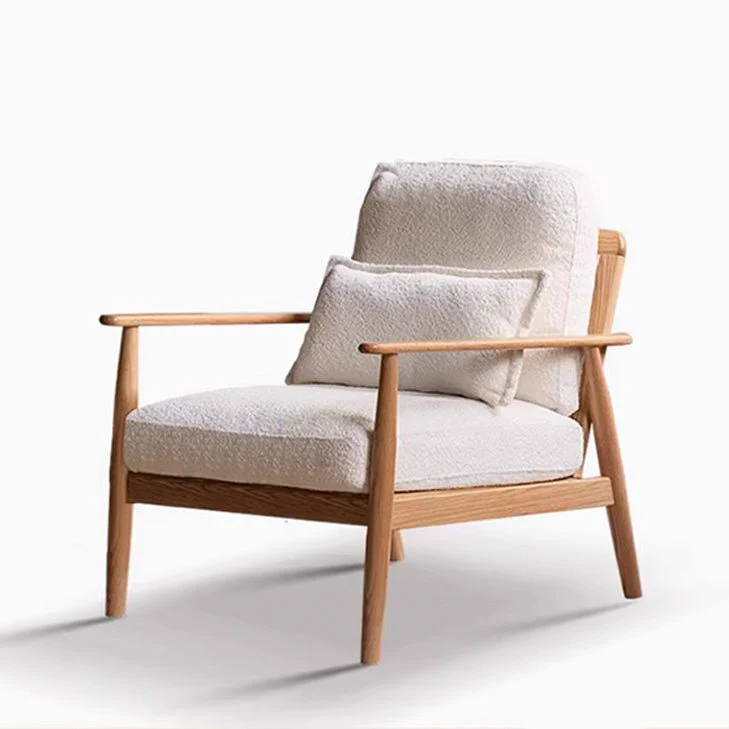 Keenland Natural Solid Oak Leisure Chair Sofa - Image 3
