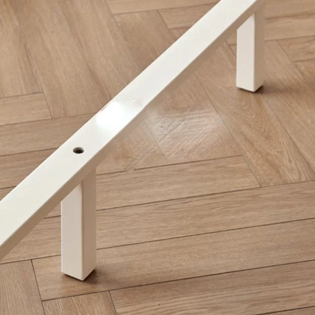 Kemi Cream Tulip Poplar Painted Harp Bed Frame - Image 8