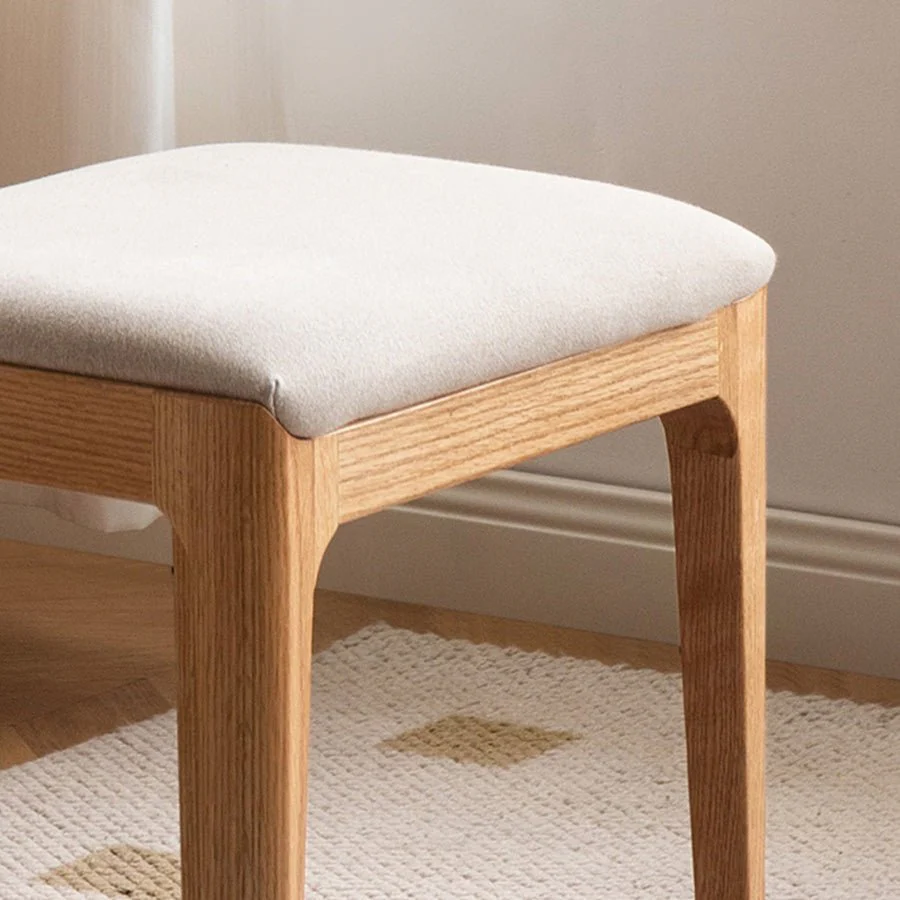 Kempen Natural Solid Hardwood Dressing Stool - Image 5